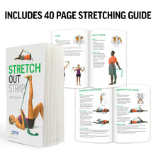 OPTP The Original Stretch Out Strap with Exercise Book, USA Made Top Choice Stretch Out Straps for Physical Therapy, Yoga Stretching Strap and Knee Therapy Strap