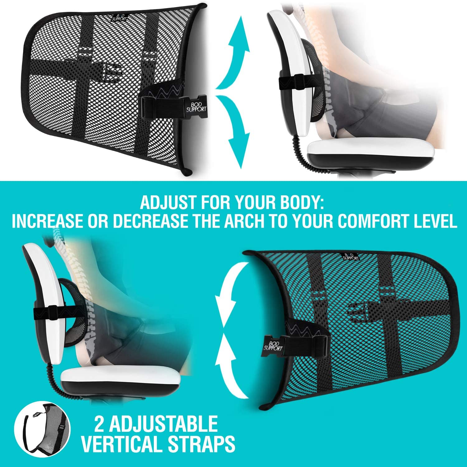 Back Support for Office Chair – BodSupport
